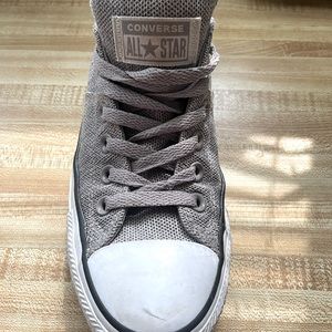 Converse Chuck Taylor, low top, burlap shoes